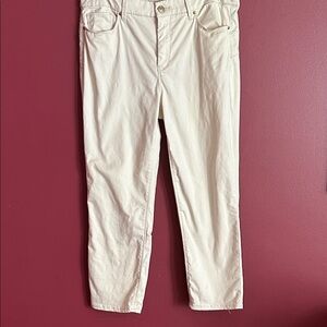 Chico's Off-White Crop Pants